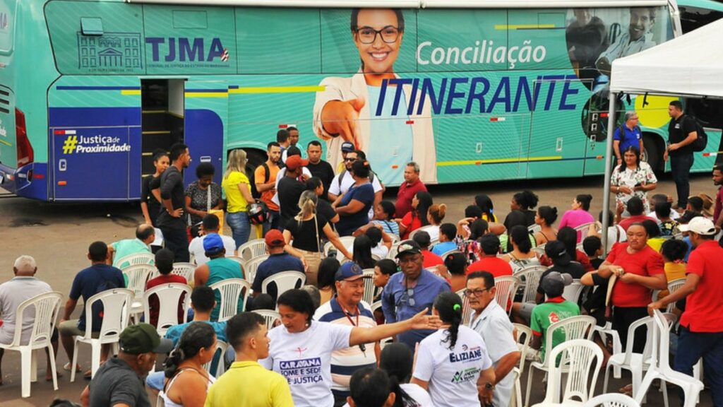 TJMA promove Conciliação Itinerante no Centro e no Leste do