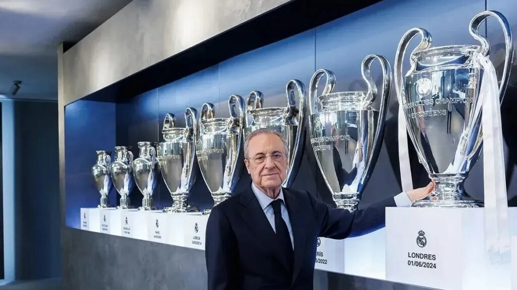 Vídeo: Taça da Champions chega ao Real Madrid e faz