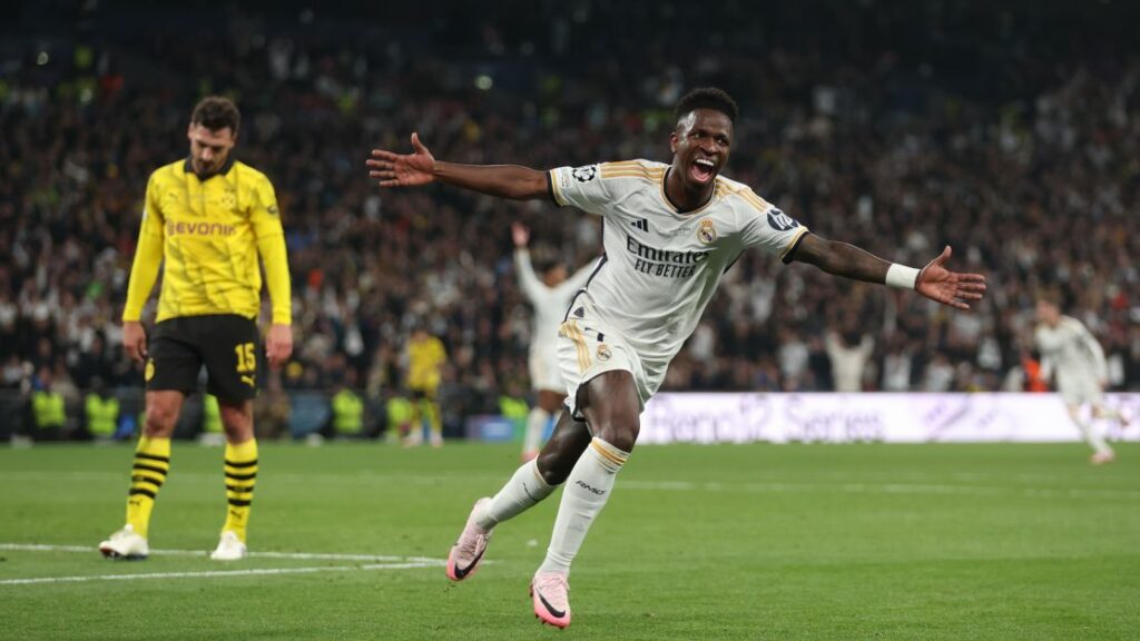 Vinicius Júnior decide mais uma Champions e Real Madrid é