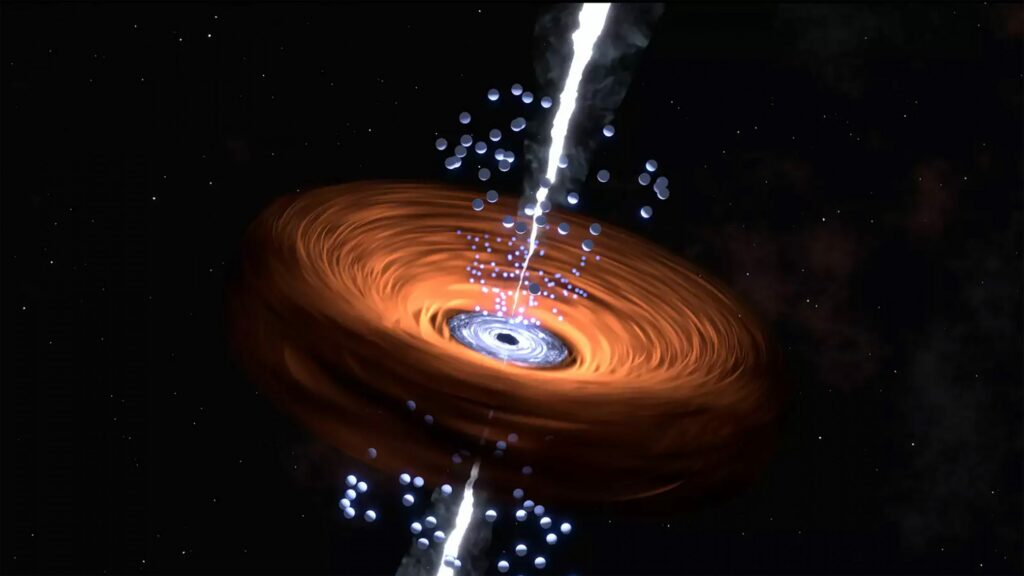 Webb revela enigma cósmico: buraco negro supermassivo cresce sem se