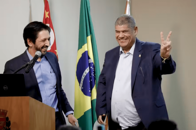 Após reunião para resolver diferenças com Ricardo Nunes, presidente da