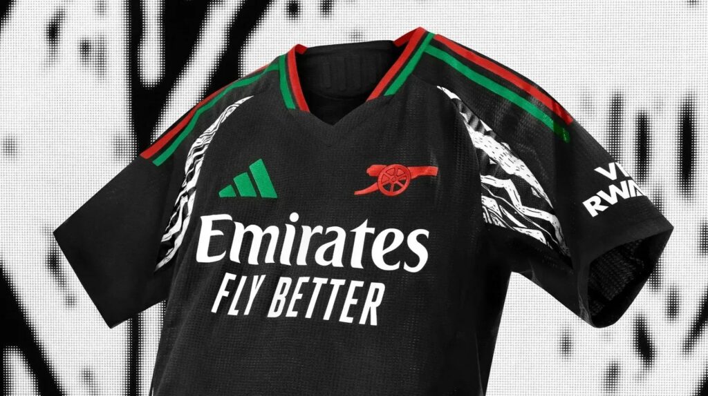 Arsenal lança camisa inspirada na África em parceria com grife