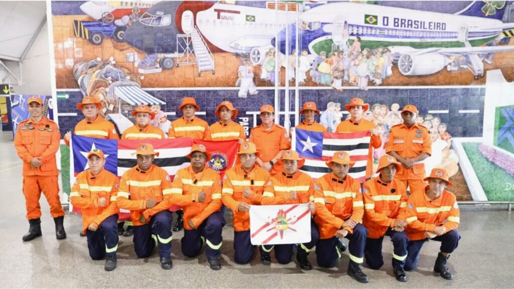 Bombeiros maranhenses são enviados para combater queimadas na Amazônia