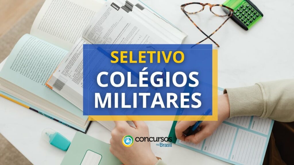 Colégios Militares abrem seletivo para ingresso de alunos