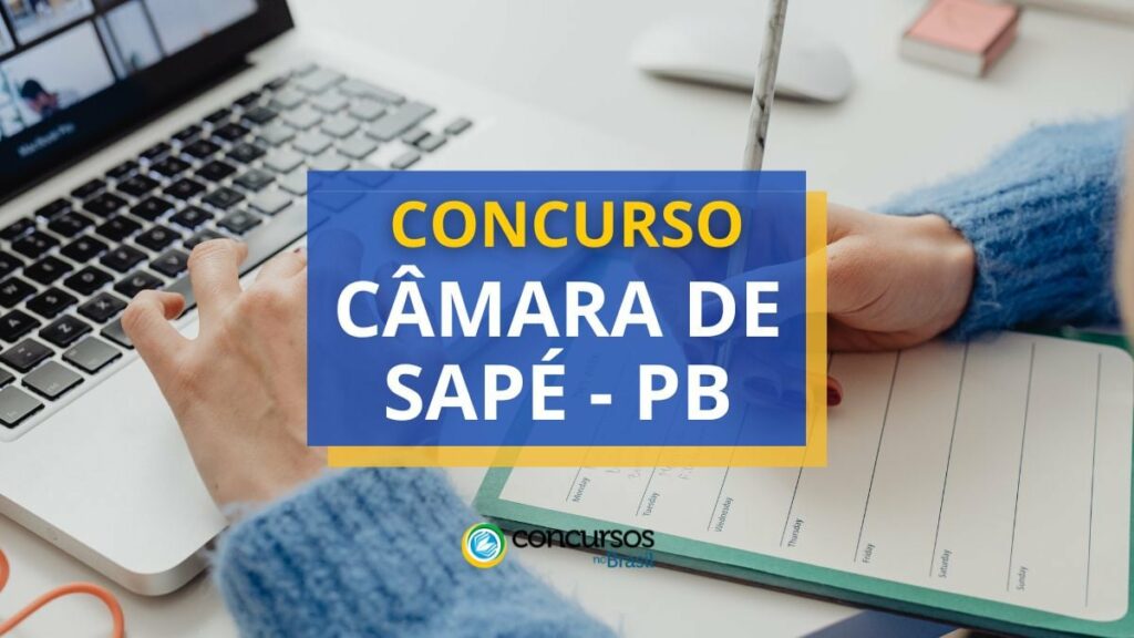 Concurso Câmara de Sapé - PB: edital nº 01/2024 publicado