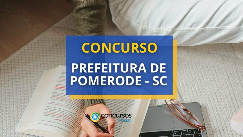 Concurso Prefeitura de Pomerode - SC: até R$ 10,6 mil/mês