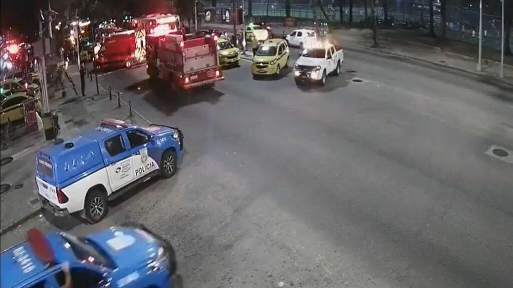 Engavetamento deixa 9 feridos no Rio de Janeiro; veja vídeo