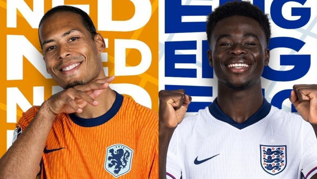 Holanda x Inglaterra: horário e onde assistir à semifinal da