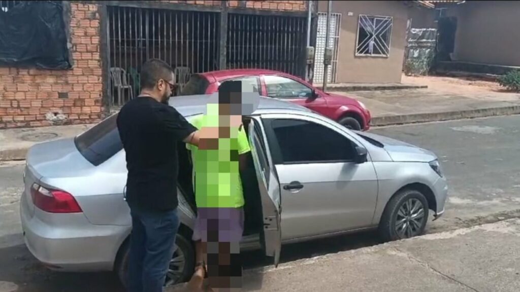 Homem é preso suspeito de assaltar motorista de aplicativo