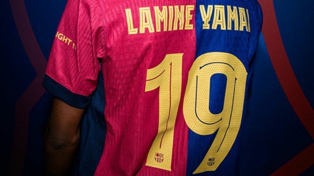 Impulsionado por Yamal, Barcelona tem venda recorde de camisas no