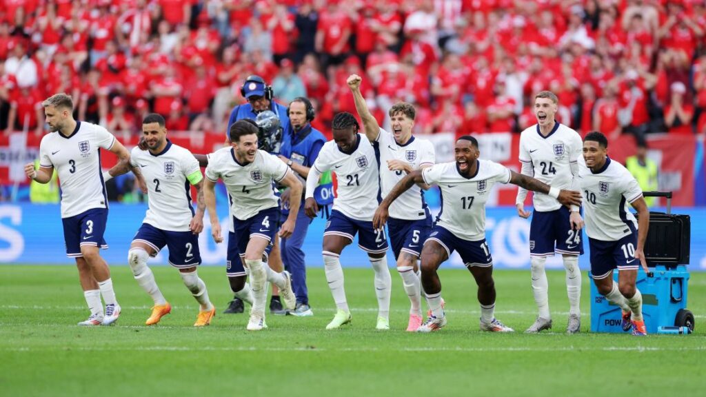 Inglaterra acerta todos os pênaltis, vence Suíça e vai à