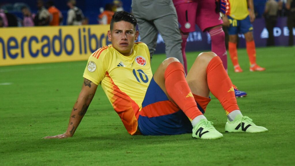 James Rodríguez lamenta vice da Copa América: “Dói muito“