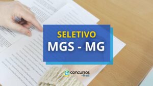 MG lança edital de processo seletivo para diversas áreas