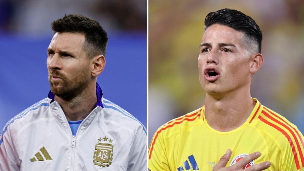 Messi x James Rodríguez: os números dos craques na Copa