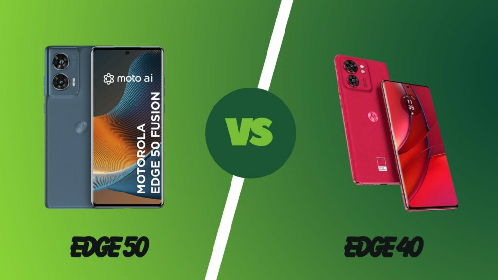 Motorola Edge 50 e Motorola Edge 40: qual a diferença?