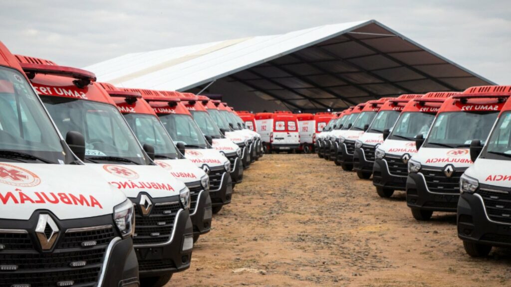 Municípios maranhenses recebem novas ambulâncias do SAMU