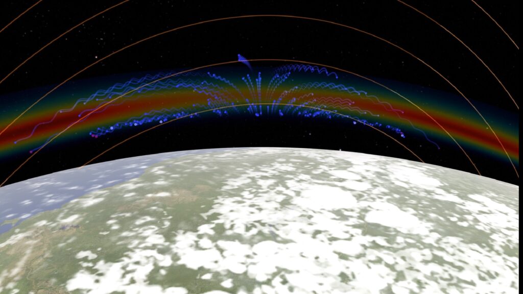 NASA descobre formas estranhas acima da atmosfera da Terra