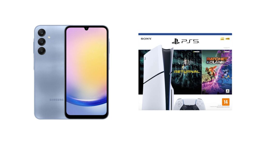 Ofertas do dia: smartphone Samsung Galaxy, PlayStation 5 e mais!