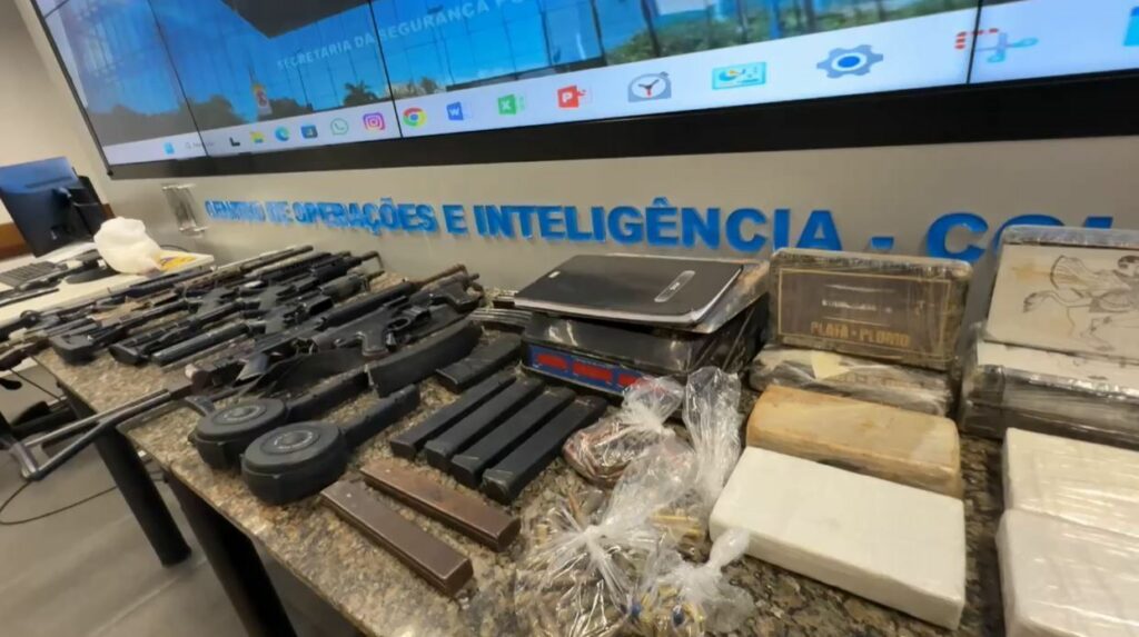 Polícia Civil da Bahia realiza maior apreensão de armas deste