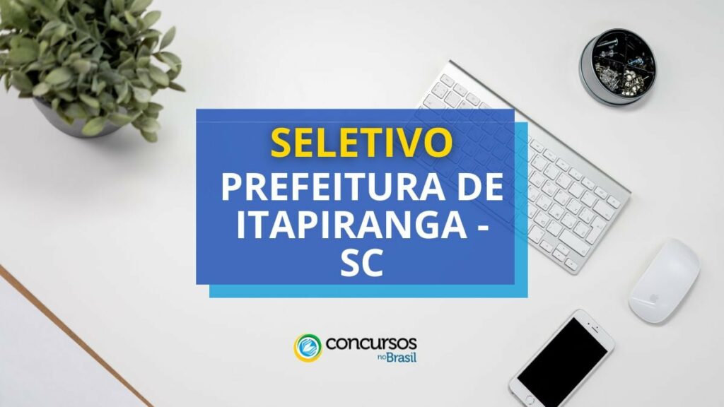 Prefeitura de Itapiranga - SC paga R$ 4,5 mil em