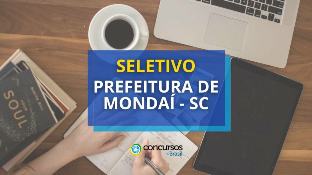 Prefeitura de Mondaí - SC lança seletivo com salário até