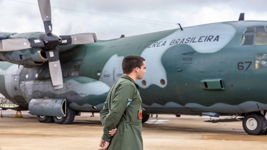 Qual é a frota de aviões de guerra do Brasil?