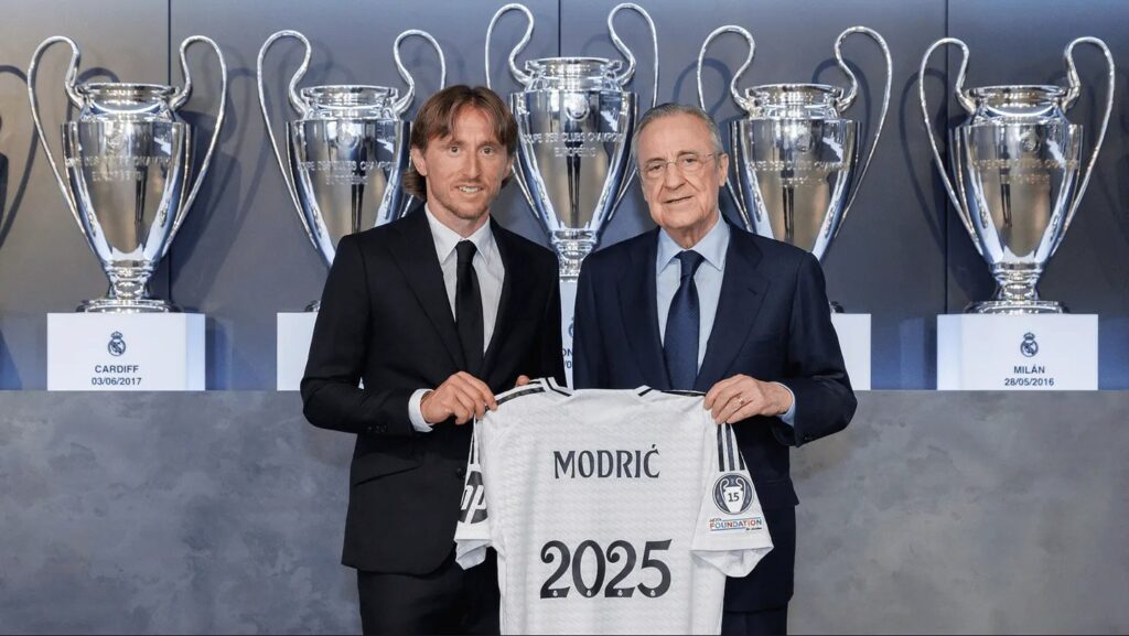 Real Madrid renova contrato com Luka Modric por mais uma