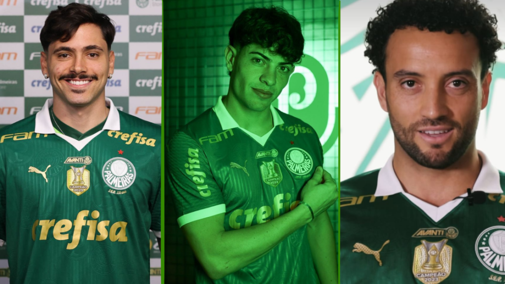 Reforços do Palmeiras: veja os números de Mauricio, Giay e