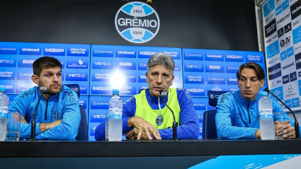 Renato e dupla do Grêmio fazem apelo à torcida por