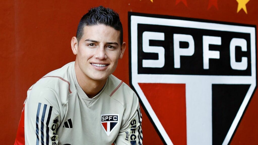 São Paulo toma decisão sobre futuro de James Rodríguez