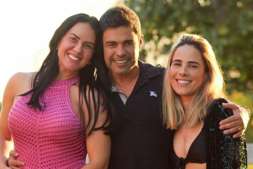 Sem Zilu, Wanessa Camargo festeja dia com madrasta e Dado