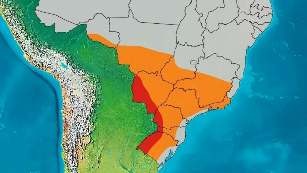 Veranico: Brasil pode ter temperaturas acima da média para o