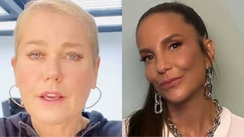 Xuxa e Ivete não economizam no look e surgem com