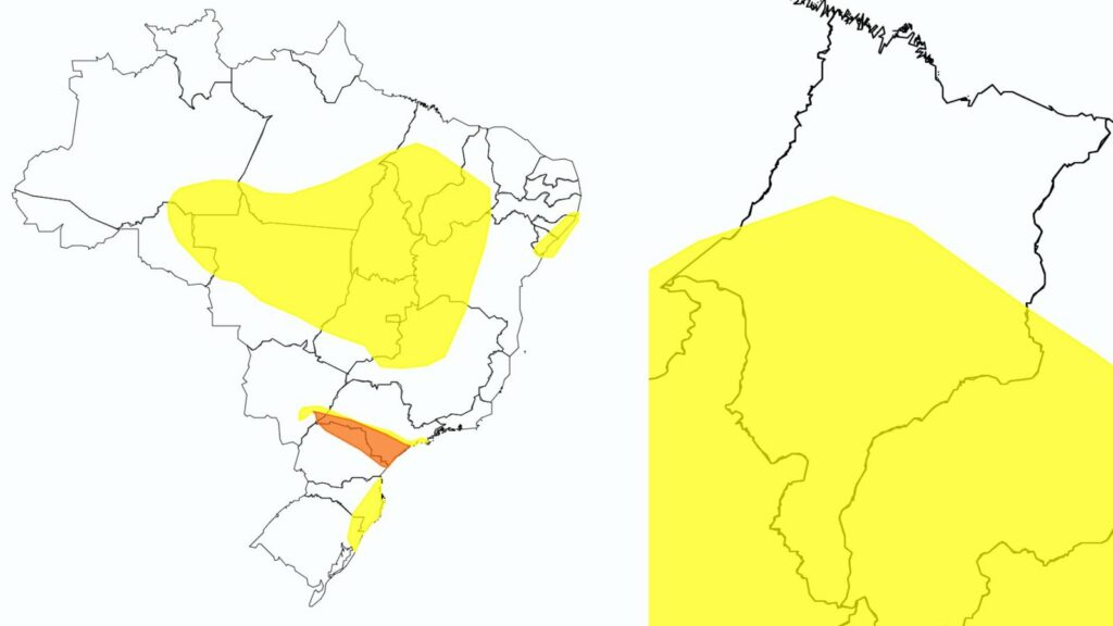 mais de 100 cidades do Maranhão estão em alerta nesta