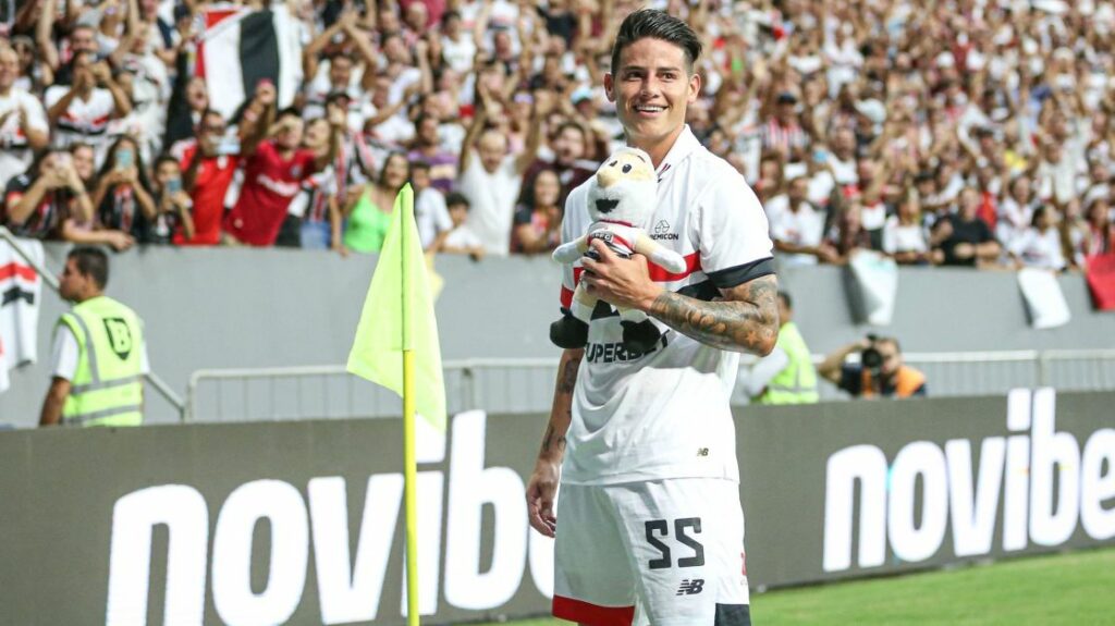 Acordo entre James Rodríguez e River Plate está encaminhado, diz