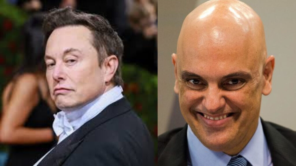 Alexandre de Moraes foi comparado a vilão por Eloh Musk