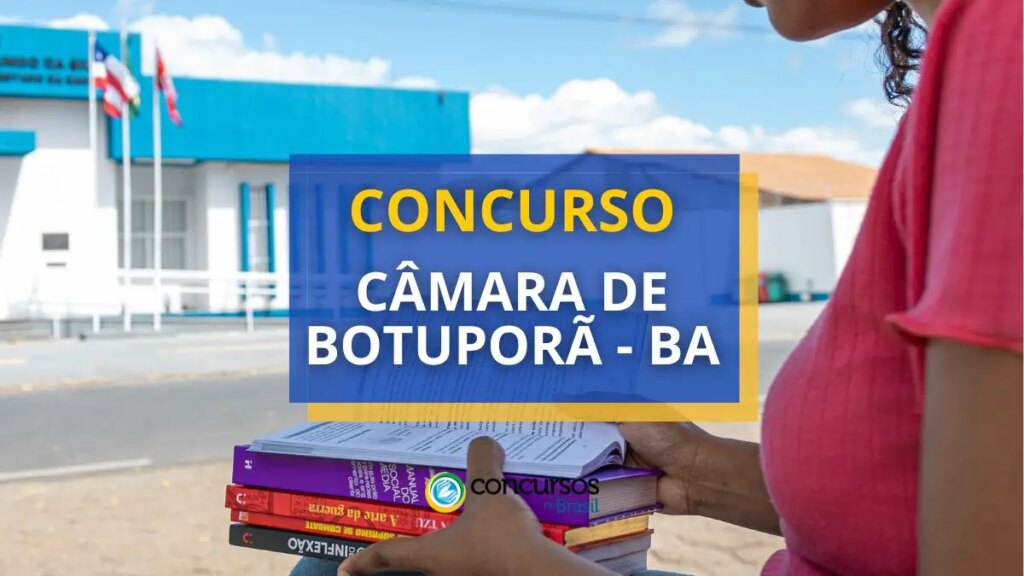 Concurso Câmara de Botuporã - BA publica novo edital