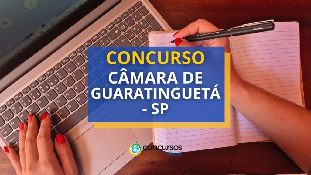 Concurso Câmara de Guaratinguetá - SP paga R$ 8,6 mil