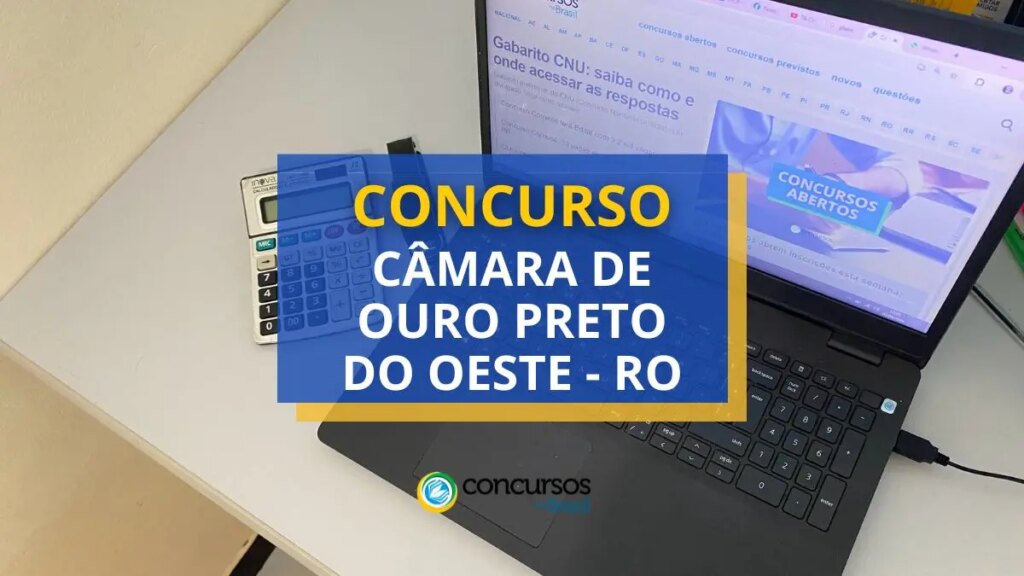 Concurso Câmara de Ouro Preto do Oeste