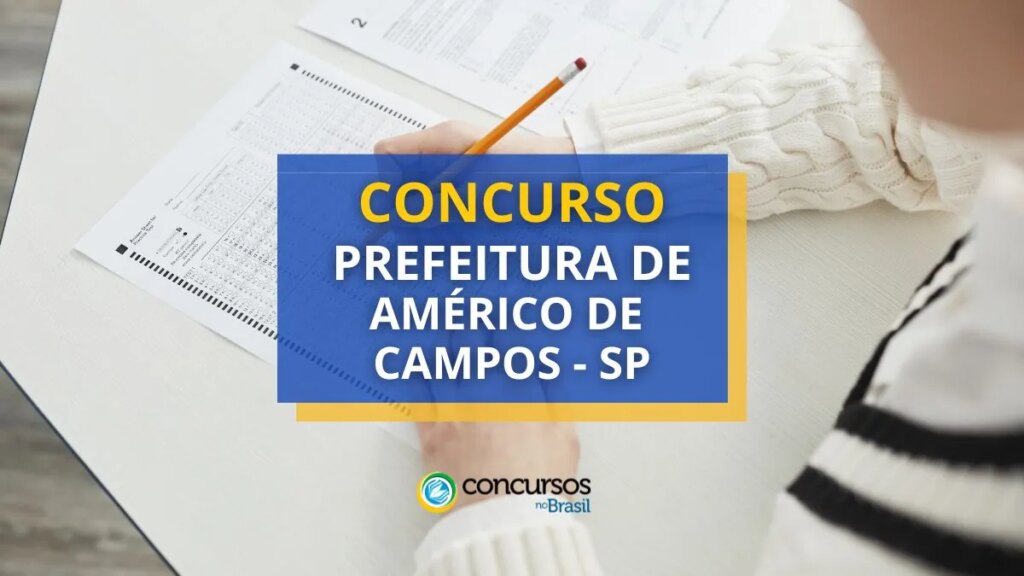 Concurso Prefeitura de Américo de Campos