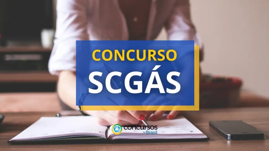 Concurso SCGÁS tem remuneração de R$ 9 mil mensais