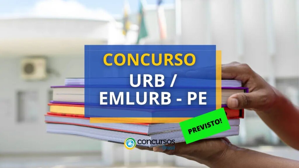 Concurso URB/EMLURB de Recife - PE: IBFC é a banca