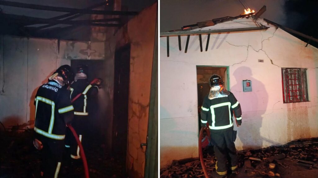 Duas casas são incendiadas em Imperatriz