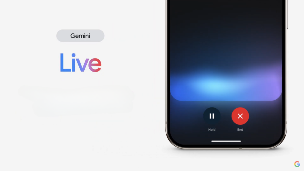 Gemini Live: Google lança modo de conversa por voz com