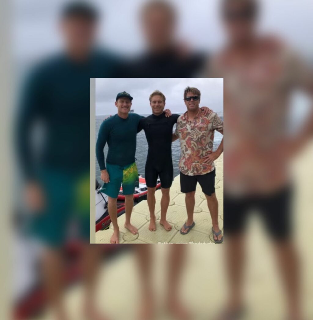 Juiz é afastado após foto com surfista australiano que pode