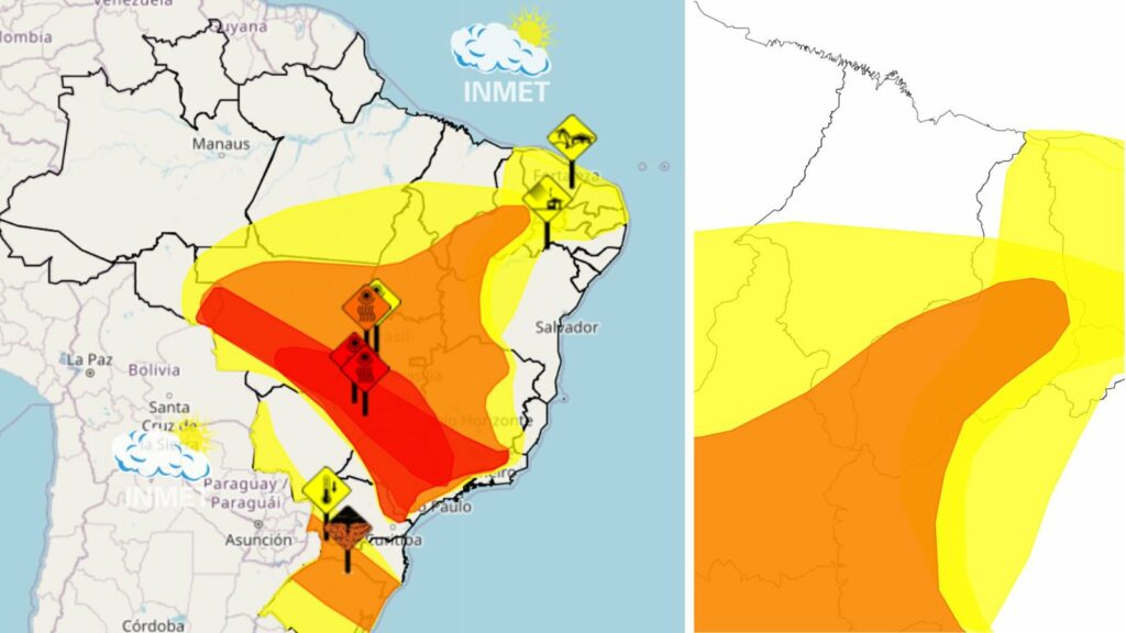 MA tem dois alertas de perigo para o ar nesta