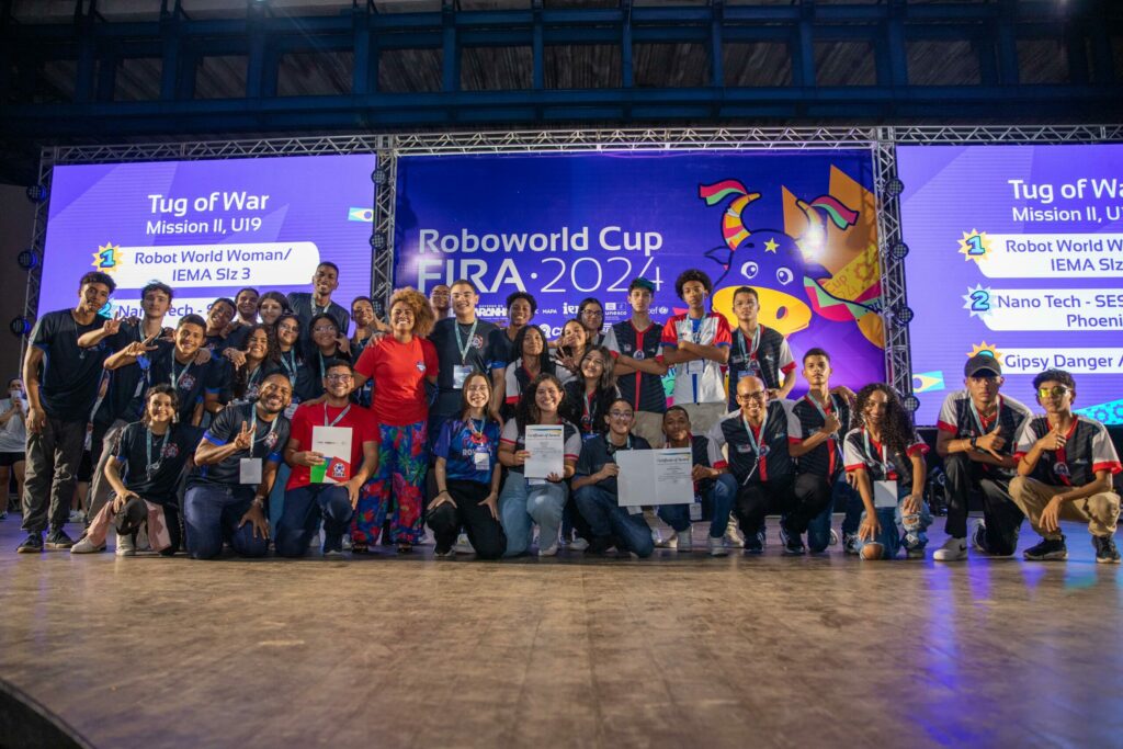 No palco da robótica mundial, o IEMA brilha levando três