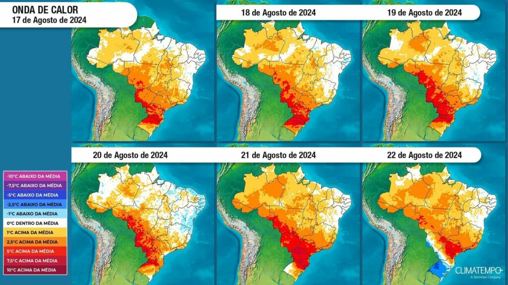 Nova onda de calor sufocante: agosto pode ter recordes de