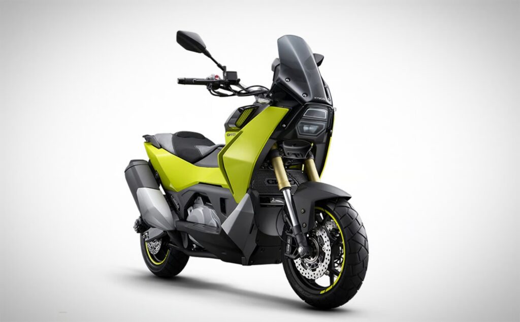 Novo modelo híbrido de scooter e motocicleta aventureira é revelado