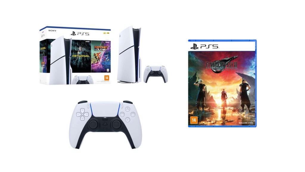 Ofertas do dia: PlayStation 5, games e acessórios com descontos